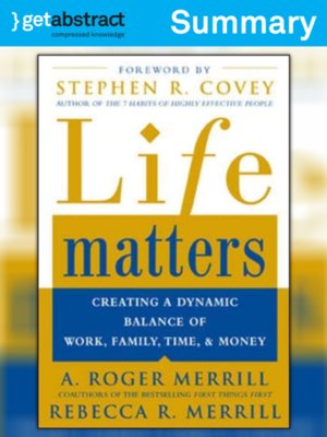 cover image of Life Matters (Summary)